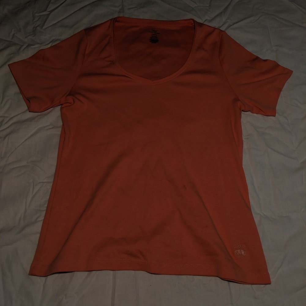 Brooks Brothers "346" Coral T-Shirt